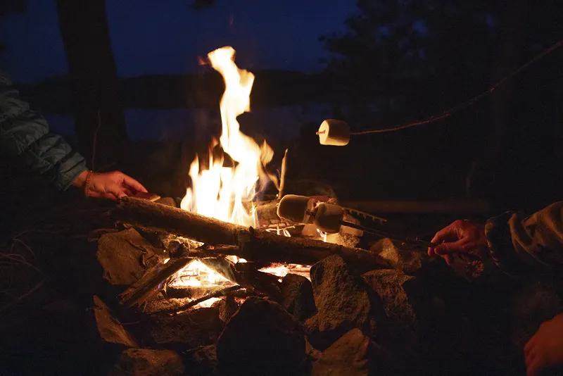 night fire